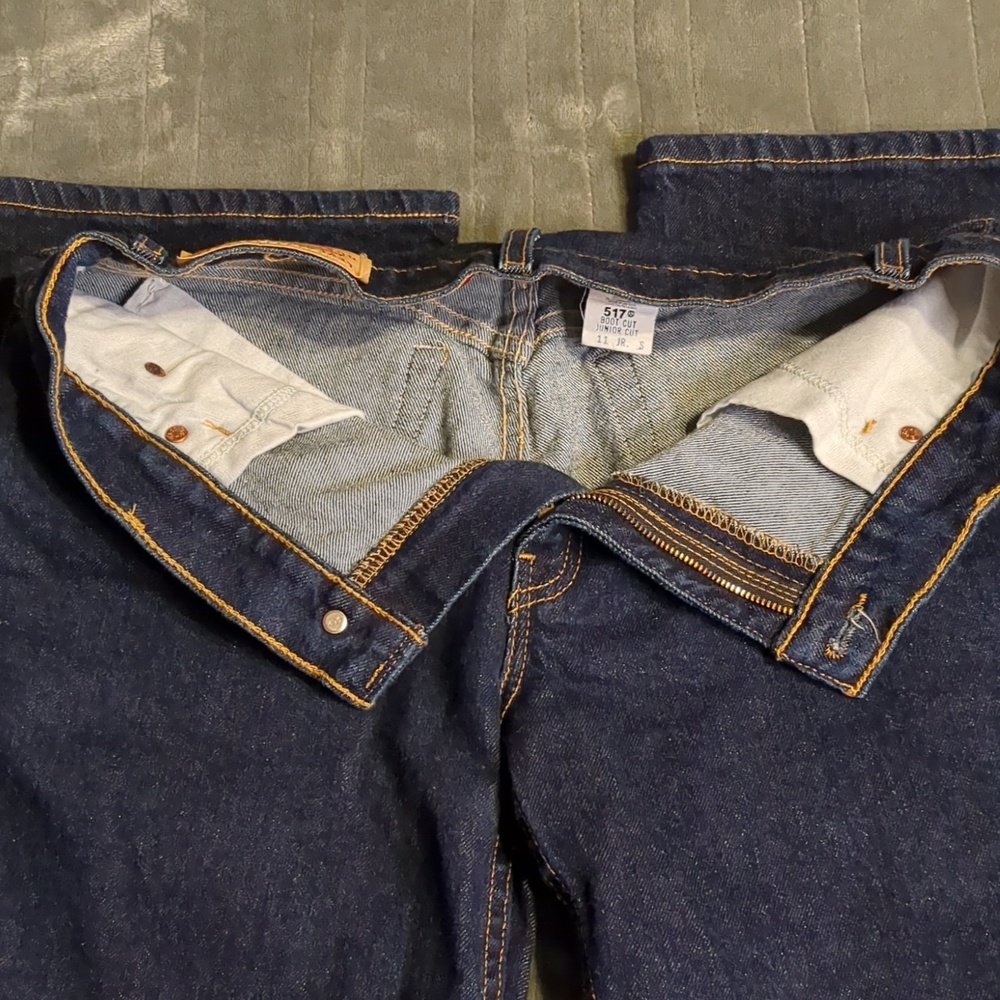 Women's Vintage 517 Levi's 11 Jr. S Bootcut - Picture 5 of 16